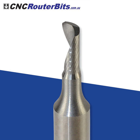Single O Flute Upcut Spirals for Aluminium - CNC Router Bits