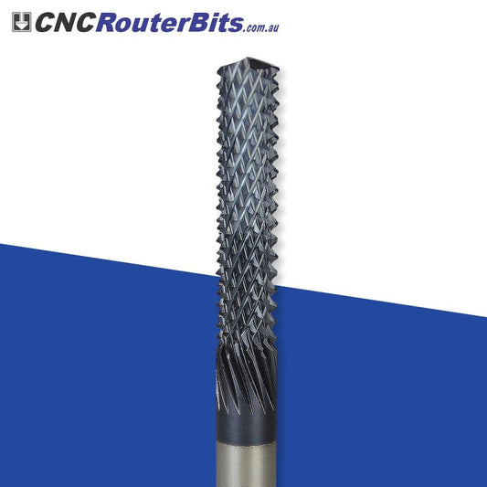 High Performance Burr Style Routers with End Mill - CNC Router Bits