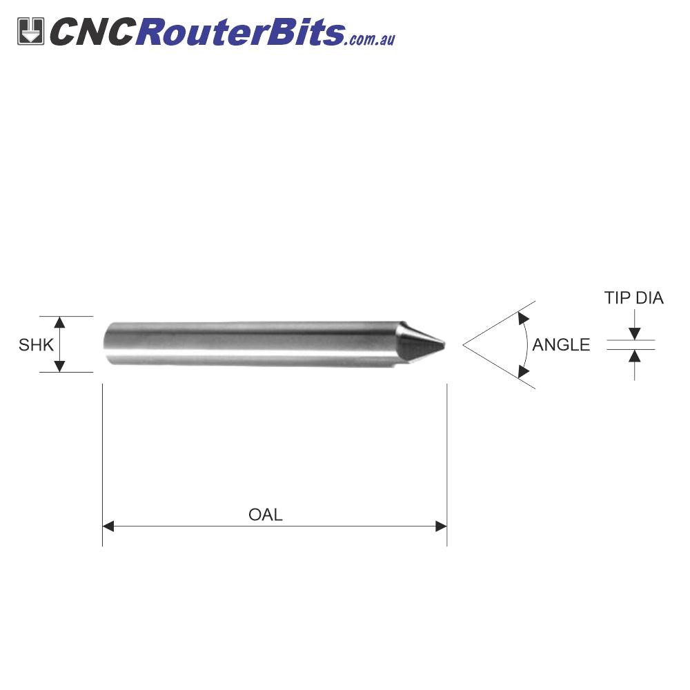 Engravers for Laminate Material - CNC Router Bits
