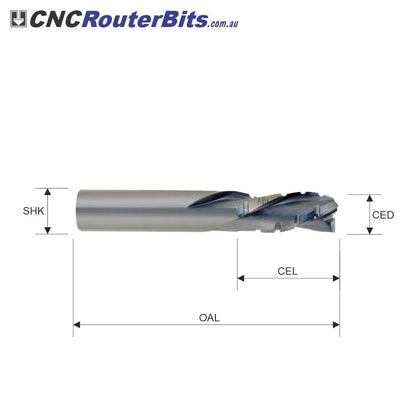 Chipbreaker Finisher Spiral Cutters for Phenolic Materials