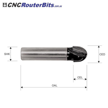 Ballnose Veining and Core Box Bits