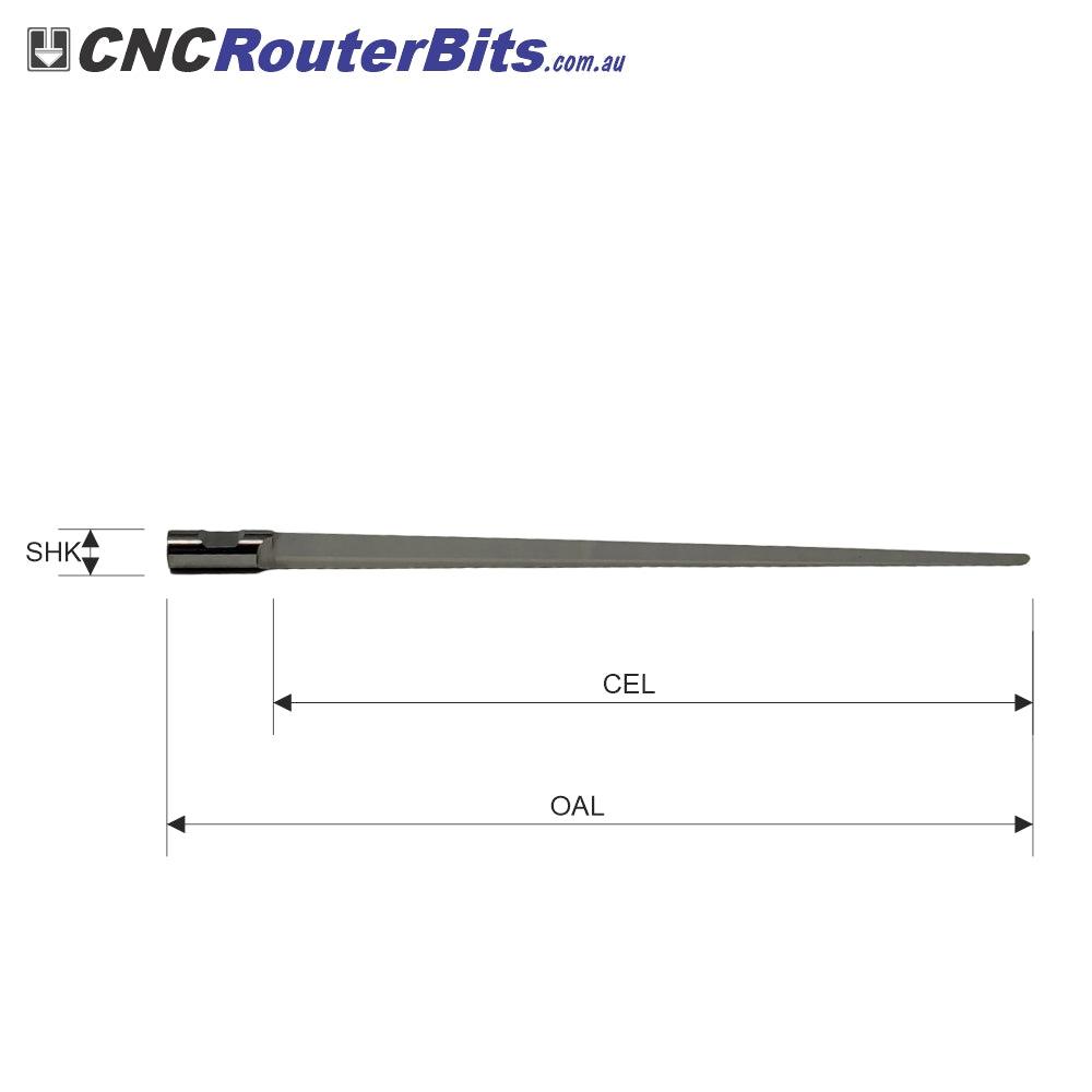 Oscillating Knife Blades - Single Edged Round Point