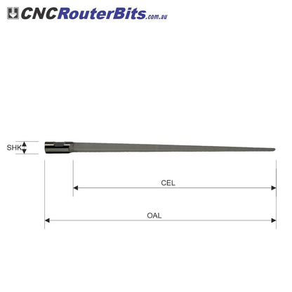 Oscillating Knife Blades - Single Edged Round Point