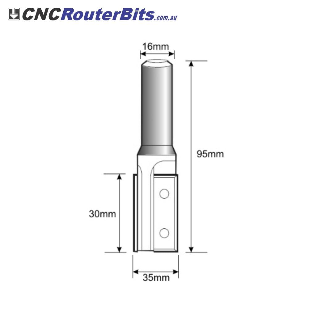 Plunge Routing Tools - Replaceable Insert Type