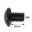 Replacement torx screw set of 2 for DV9016-16 replaceable insert cutter M4 x 6mm